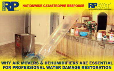 Why Air Movers and Dehumidifiers Are Essential for Professional Water Damage Restoration