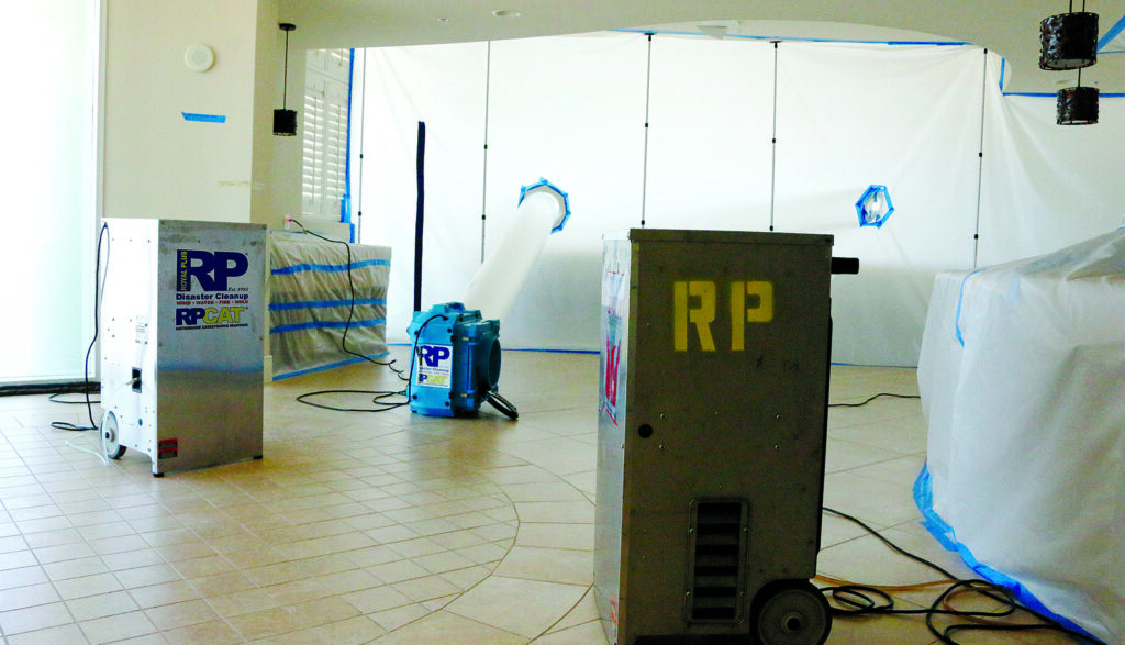 Dehumidification; Containment